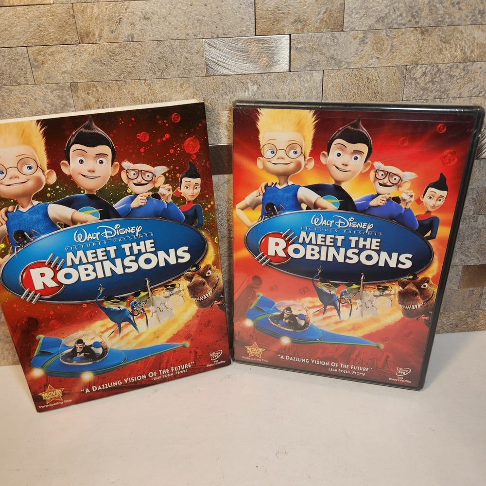 Meet the Robinsons DVD Walt Disney Pictures 2007 With Slipcover New Sealed